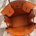 Hermes Orange HAC Birkin 40cm Bag in Togo Leather PHW Hermes Orange HAC Birkin 40cm Bag in Togo Leather PHW