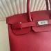 Red Replica Hermes HAC Birkin 40cm Tote