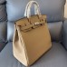 Hermes Trench HAC Birkin 40cm Bag in Togo Leather PHW