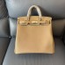 Hermes Trench HAC Birkin 40cm Bag in Togo Leather PHW