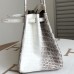 Hermes Himalayan Birkin 40 Niloticus Crocodile Leather Hermes Himalayan Birkin 40 Niloticus Crocodile Leather
