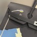 Hermes Black Birkin HAC 50 Endless Road Limited Edition Palladium Hardware Hermes Black Birkin HAC 50 Endless Road Limited Edition Palladium Hardware