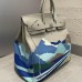 Hermes Etoupe Birkin HAC 50 Endless Road Limited Edition Palladium Hardware
