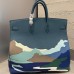 Hermes Vert Cypress Birkin HAC 50 Endless Road Limited Edition Palladium Hardware