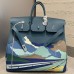 Hermes Vert Cypress Birkin HAC 50 Endless Road Limited Edition Palladium Hardware