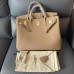Hermes Birkin HAC 50CM Clemence Leather Trench PHW Hermes Birkin HAC 50CM Clemence Leather Trench PHW