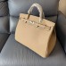 Hermes Birkin HAC 50CM Clemence Leather Trench PHW Hermes Birkin HAC 50CM Clemence Leather Trench PHW