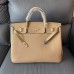 Hermes Birkin HAC 50CM Clemence Leather Trench PHW Hermes Birkin HAC 50CM Clemence Leather Trench PHW