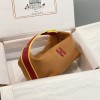 Hermes Bride-a-Brac Case in Sesame Canvas