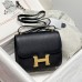 Hermes Constance 18 Bag in Black Epsom Leahter GHW