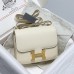 Hermes Constance 18 Bag in Craie Epsom Leahter GHW