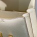 Hermes Constance 18 Bag in Craie Epsom Leahter GHW