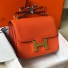 Hermes Constance 24cm Bag in Epsom Leather Orange
