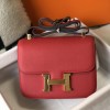 Hermes Constance 24cm Bag in Epsom Leather Red