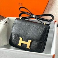 Replica Hermès Constance 24cm Bag black Gradient Speckled Lizard Skin Gold H Hardware Crossbody Replica Hermès Constance 24cm Bag black Gradient Speckled Lizard Skin Gold H Hardware Crossbody