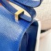 Hermes Constance 24 Handmade Bag In Bleu Saphir Lizard Skin Hermes Constance 24 Handmade Bag In Bleu Saphir Lizard Skin
