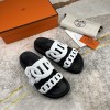 Hermes Extra Sandal White Calfskin