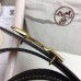 Hermes H belt buckle & Reversible leather strap 38 mm Black Hermes H belt buckle & Reversible leather strap 38 mm Black