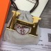 Hermes H belt buckle & Reversible leather strap 38 mm Black Hermes H belt buckle & Reversible leather strap 38 mm Black