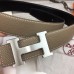 Hermes H belt buckle & Reversible leather strap 38 mm Etoupe Hermes H belt buckle & Reversible leather strap 38 mm Etoupe