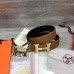 Hermes H belt buckle & Reversible leather strap 38 mm Gold Hermes H belt buckle & Reversible leather strap 38 mm Gold