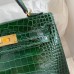 Replica Hermes Kelly Mini II 19cm Crocodile Bag