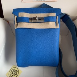 Replica Hermes HAC a dos Backpack Bleu Hydra Replica Hermes HAC a dos Backpack