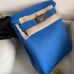 Hermes Hac a Dos PM Backpack in Bleu Hydra