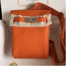 Replica Hermes HAC a dos Backpack Orange Replica Hermes HAC a dos Backpack