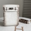 Hermes Hac a Dos PM Backpack in Himalayan Crocodile Niloticus Skin