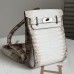 Hermes Hac a Dos PM Backpack in Himalayan Crocodile Niloticus Skin