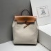 Hermes Herbag a dos Zip retourne backpack in Gold Hermes Herbag a dos Zip retourne backpack in Gold