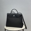 Hermes Herbag Zip 31 Bag in Black
