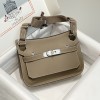 Hermes Jypsiere Mini Bag in Swift Leather Etoupe PHW