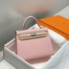 Hermes Kelly 25cm Bag in Epsom Leather Pink
