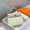 Hermes Kelly 25cm Bag in Epsom Leather Vert Fizz