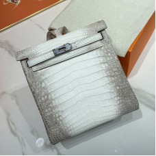 Replica Hermès Kelly Ado Mini Backpack Matte Natural Gradient Himalayan Crocodile Leather Kelly Turn Lock Vintage Luxury Exotic Leather Women Crossbody Backpack Handbag Replica Hermès Kelly Ado Mini Backpack Matte Natural Gradient Himalayan Crocodile Leather Kelly Turn Lock Vintage Luxury Exotic Leather Women Crossbody Backpack Handbag