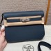Silver-tone hardware on replica Hermes Depeches 25