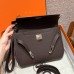 Interior compartments - Replica Hermes 25 Depeches Pouch