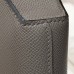 Hermes Kelly Depeches 25 Pouch in Etain Epsom