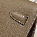 Hermes Kelly Depeches 25 Pouch in Etoupe Epsom Hermes Kelly Depeches 25 Pouch in Etoupe Epsom