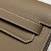 Hermes Kelly Depeches 25 Pouch in Etoupe Epsom Hermes Kelly Depeches 25 Pouch in Etoupe Epsom