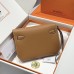 Hermes Kelly Depeches 25 Pouch in Gold Epsom Hermes Kelly Depeches 25 Pouch in Gold Epsom
