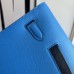 Hermes Kelly Depeches 25 Pouch in Blue Hydra / Black Evercolor Leather Hermes Kelly Depeches 25 Pouch in Blue Hydra / Black Evercolor Leather