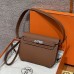Gold Replica Hermes Kelly Depeches 25 Pouch