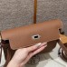 Precision stitching - Gold Hermes Kelly Depeches replica