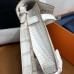 Hermes Kelly Depeches 25 Pouch in Himalayan Crocodile Niloticus Skin