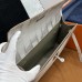 Hermes Kelly Depeches 25 Pouch in Himalayan Crocodile Niloticus Skin