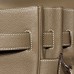 Hermes Kelly Messenger PM Bag in Etoupe Evercolor Leather