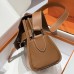 Hermes Kelly Messenger PM Bag in Gold Evercolor Leather